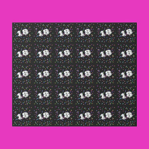 18e verjaardag cadeaupapier wikkelpapier