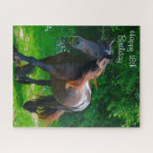 18e verjaardag dochter. legpuzzel (Horizontaal)