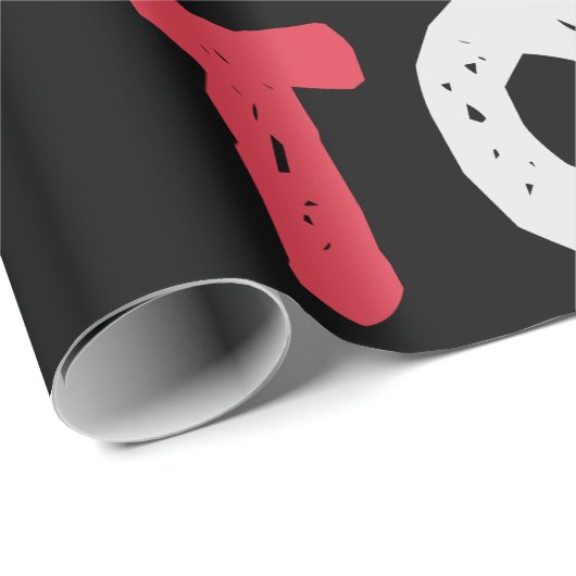 18e verjaardag dus blij dat ik 18 ben vandaag Gift Cadeaupapier (Rol Hoek)