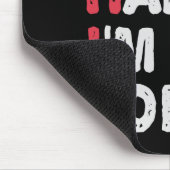 18e verjaardag dus blij dat ik 18 ben vandaag Gift Muismat (Hoek)