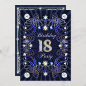 18e verjaardag : een uitnodiging voor een groot aa (Voorkant / Achterkant)