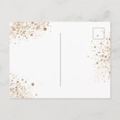 18e verjaardag eucalyptus greenery glitter elegant uitnodiging briefkaart (Achterkant)