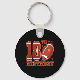 18e Verjaardag Football Thema 18 Jaar Oud Jongen G Sleutelhanger