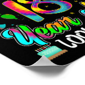 18e verjaardag Geweldige 18 jaar oud ziet er uit Poster (Hoek)