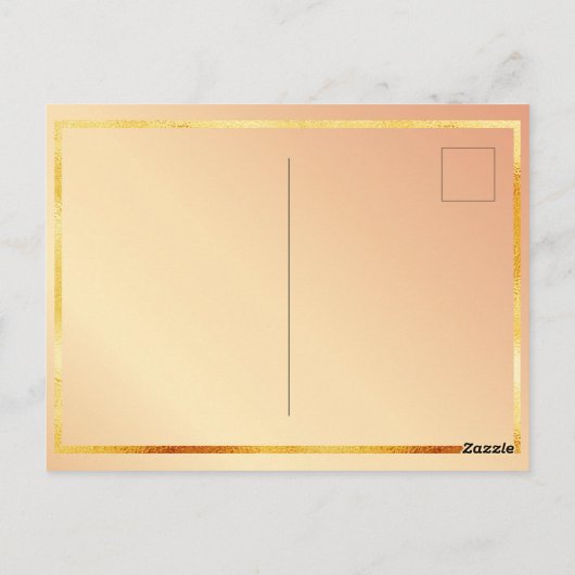 18e verjaardag gouden bubbels glam uitnodiging (Achterkant)