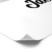 18e verjaardag Jubileum nummer 18 fotocollage Poster (Hoek)