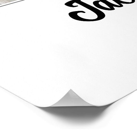 18e verjaardag Jubileum nummer 18 fotocollage Poster (Hoek)