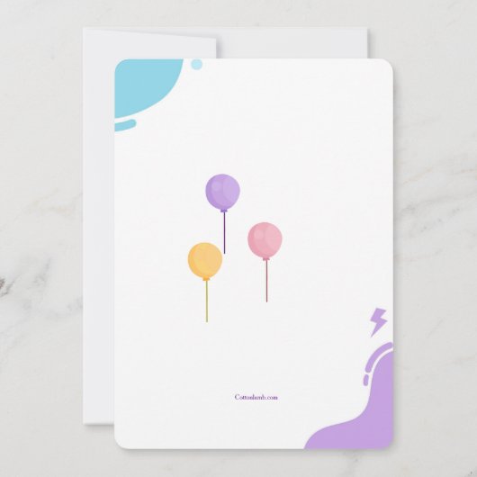 18e verjaardag kaart (Achterkant)