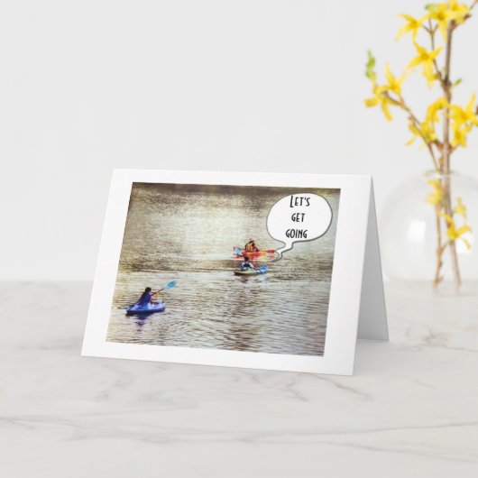 **18e VERJAARDAG** KAJAK STIJL Kaart (Gele Bloem)