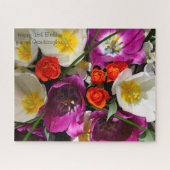 18e verjaardag kleindochter. legpuzzel (Horizontaal)