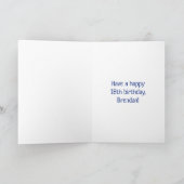 18e verjaardag: kleurrijke muzieksymbolen + regenb kaart (Binnen)