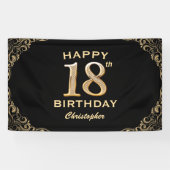 18e verjaardag Lijst van de Zwarte Partij en de Go Spandoek (Horizontaal)