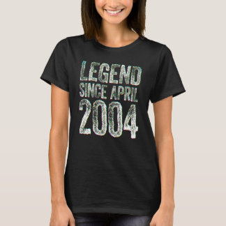 18e verjaardag maart geboren 18 jaar legende sind t-shirt