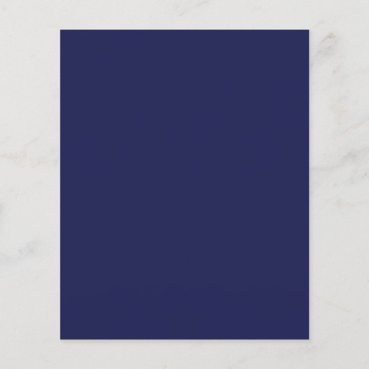 18e verjaardag Marine Blauw Zilver Uitnodiging (Achterkant)