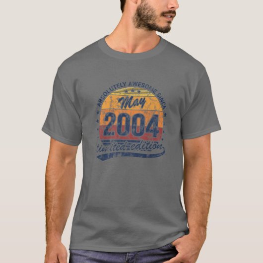 18e verjaardag, mei 2004 Absoluut Geweldige T-shirt (Voorkant)
