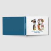 18e verjaardag Onthoud wanneer ... Blauwe fotocoll Gastenboek (Volledig)