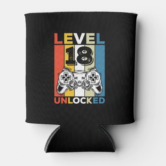 18e verjaardag onvergrendelde 18-gaming blikjeskoeler (Voorkant)