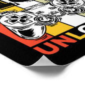 18e verjaardag onvergrendelde 18-gaming  poster (Hoek)