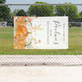 18e verjaardag pompoen Wildflower Verticale Outdoo Spandoek (Insitu)