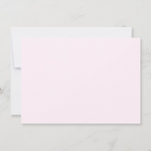 18e verjaardag roze roos swirly hart dank u (Achterkant)