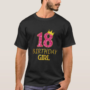 18e verjaardag van 18 jaar oude 18e cadeau t-shirt