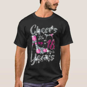 18e verjaardag van de kaasmakerij tot 18 jaar oude t-shirt