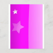 18e verjaardag van de roze uitnodiging flyer (Achterkant)