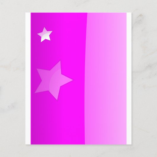 18e verjaardag van de roze uitnodiging flyer (Achterkant)