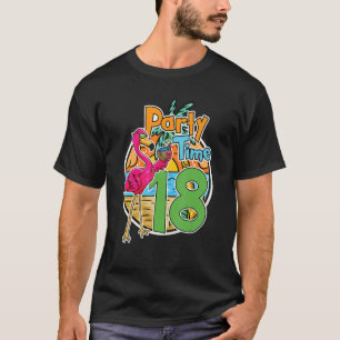 18e verjaardag van de Tijd van de Vrouw 18 Jaren F T-shirt