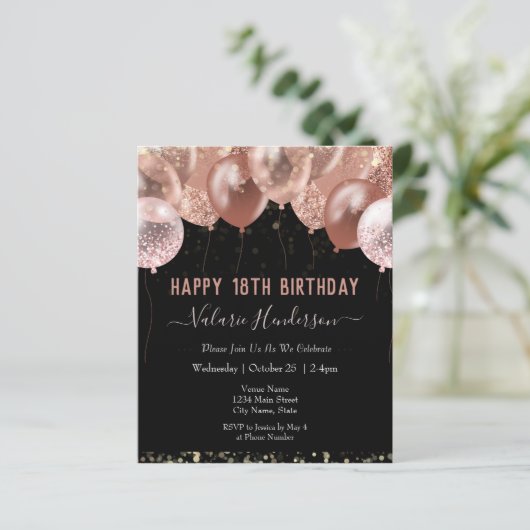 18e verjaardag van de uitnodiging tot het indienen (Staand voorkant)