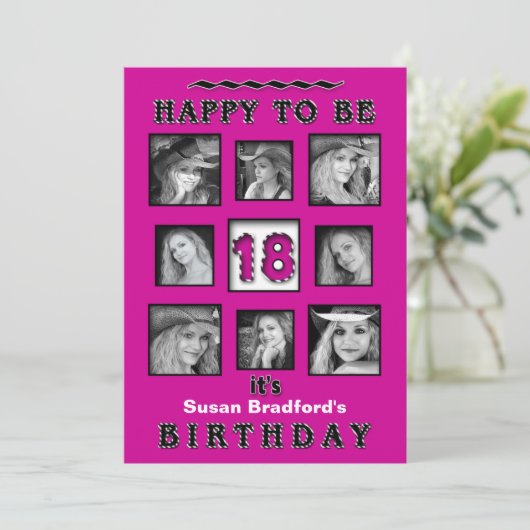 18e verjaardag van de uitnodiging van de Partij va (Staand voorkant)