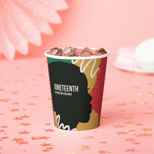 18e verjaardag van de Vrijheidspartij Papieren Bekers (Insitu)