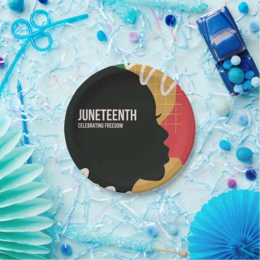 18e verjaardag van de Vrijheidspartij Papieren Bordje (Feest)