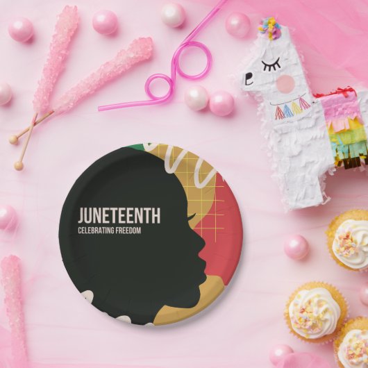 18e verjaardag van de Vrijheidspartij Papieren Bordje (Feest)