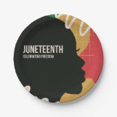 18e verjaardag van de Vrijheidspartij Papieren Bordje (Voorkant)