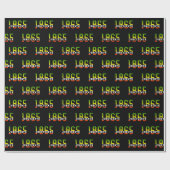 18e verjaardag van de Zwarte Vrijheid Cadeaupapier (Vlak)