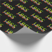 18e verjaardag van de Zwarte Vrijheid Cadeaupapier (Hoek)