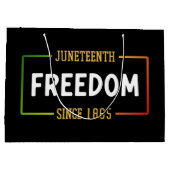 18e verjaardag van de Zwarte Vrijheid Groot Cadeauzakje (Achterkant)