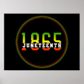 18e verjaardag van de Zwarte Vrijheid Poster (Voorkant)