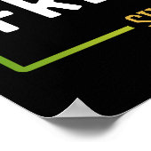 18e verjaardag van de Zwarte Vrijheid Poster (Hoek)