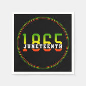 18e verjaardag van de Zwarte Vrijheid Servet (Voorkant)