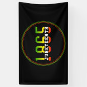 18e verjaardag van de Zwarte Vrijheid Spandoek (Verticaal)