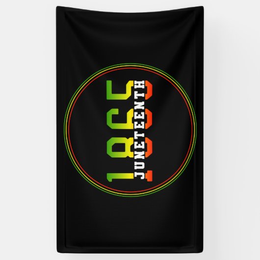 18e verjaardag van de Zwarte Vrijheid Spandoek (Verticaal)