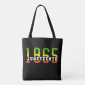18e verjaardag van de Zwarte Vrijheid Tote Bag (Achterkant)