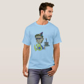 18e verjaardag van het jonge Man T-shirt (Voorkant volledig)