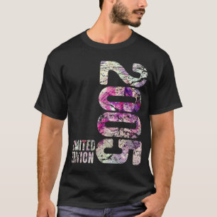 18e verjaardag van het meisje van 18 jaar 2005 4 t-shirt