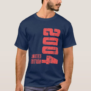 18e verjaardag van het meisje van 18 jaar, geboren t-shirt