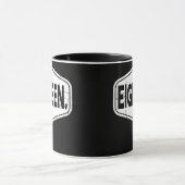 18e verjaardag van jongen of meisje van 18 jaar mok (Midden)