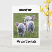 **18e VERJAARDAG** VAN WEGLOPENDE PRETTIGE BIGGEN  Kaart (Gele Bloem)