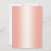 18e verjaardagsfeestje - Roos Gold Kaart (Achterkant)